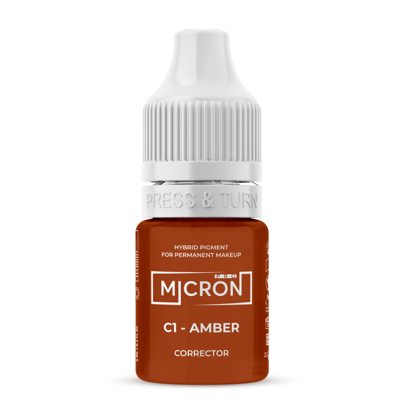 Pigment Correcteur C1 AMBER 6ml MICRON-HYBRID