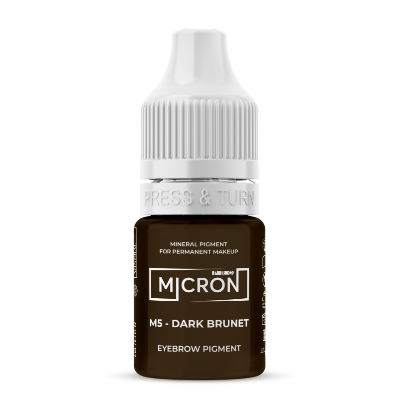 Pigment sourcils M5 DARK BRUNET 6ml MICRON-MINERAL