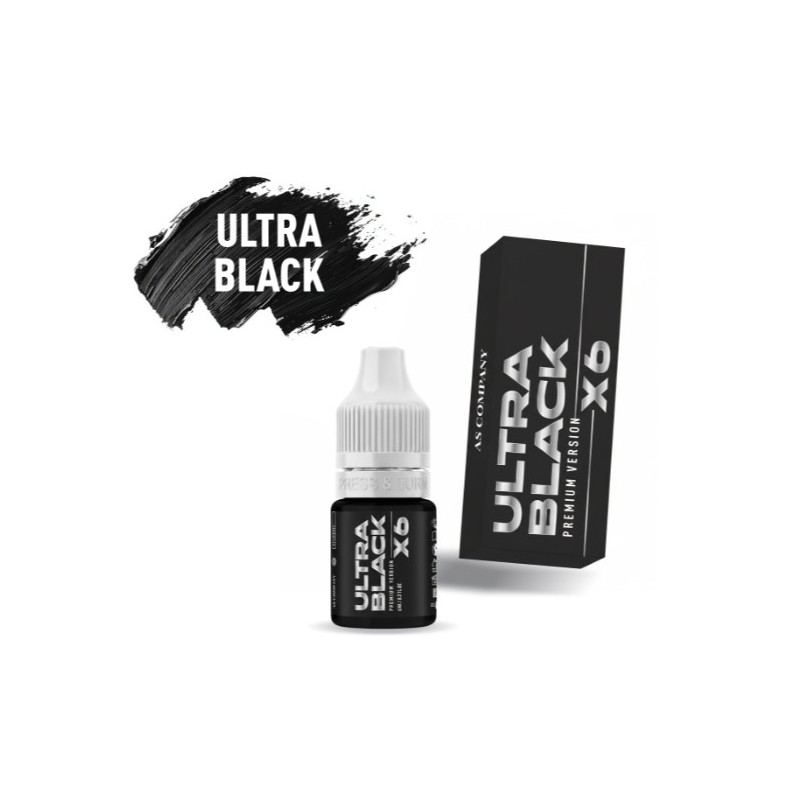 Pigment paupières ULTRA BLACK 6 ml