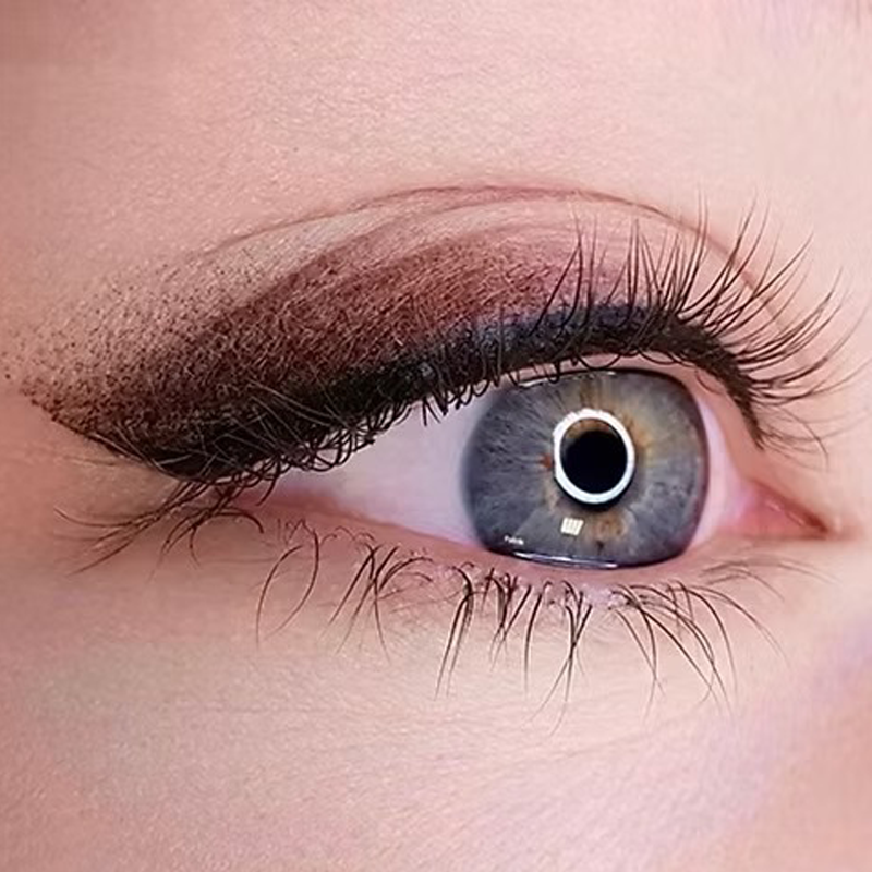 Cours en ligne liner ras de cils avec le dégradé